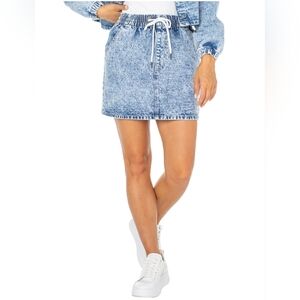 🎁Acid Wash Jrs Skirt XXL